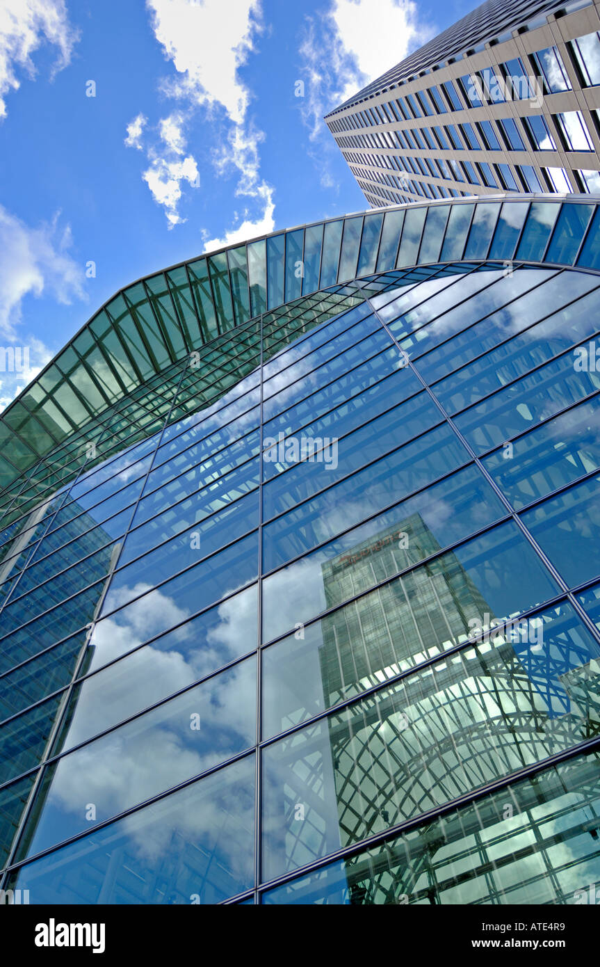 East Wintergarden, 43 Bank Street, Canary Wharf, London E14, Regno Unito Foto Stock