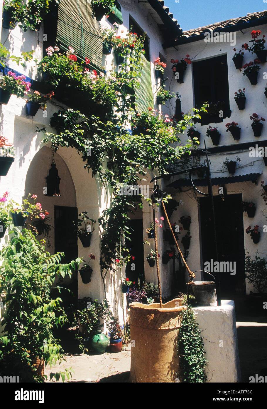 Spagna Cordoba Patio Foto Stock