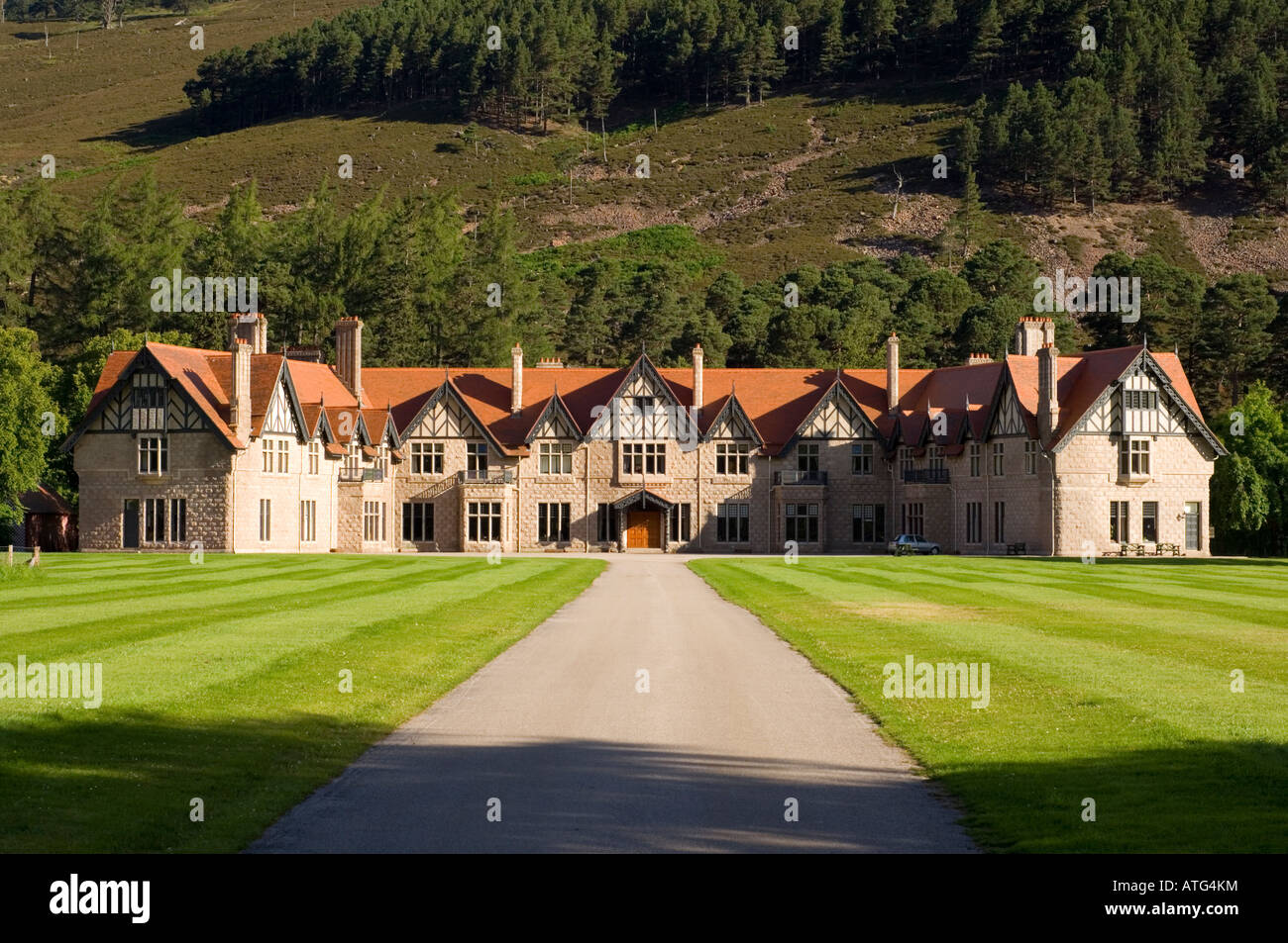 Mar Lodge, vicino a Braemar nei Cairngorms Foto Stock