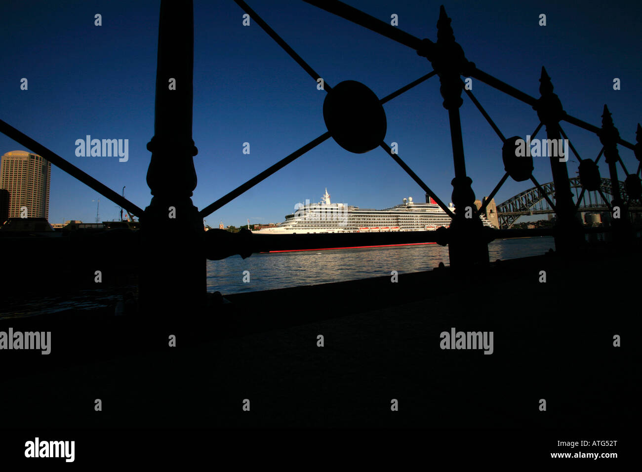 Crociera Circular Quay di Sydney Australia Foto Stock