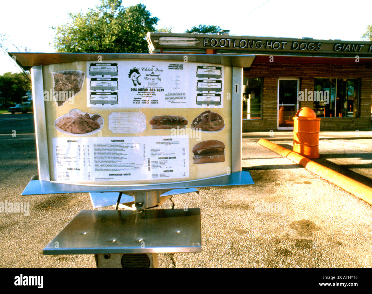 Vecchia unità nel ristorante NEGLI STATI UNITI Foto Stock