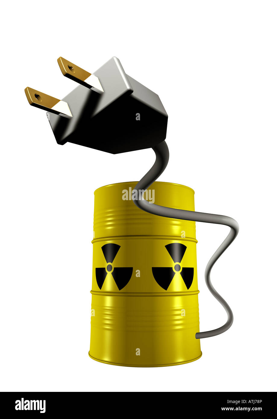 Energia nucleare Kernenergie Atomkraft Foto Stock