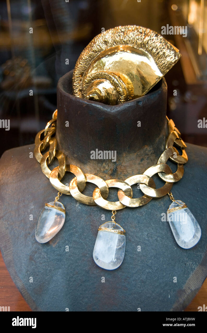Goossens Parigi gioielliere gioiello jewelled pietra preziosa gemma orafo argentiero Foto Stock