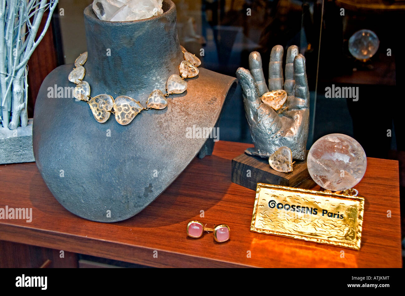 Goossens Parigi gioielliere gioiello jewelled pietra preziosa gemma orafo argentiero Foto Stock