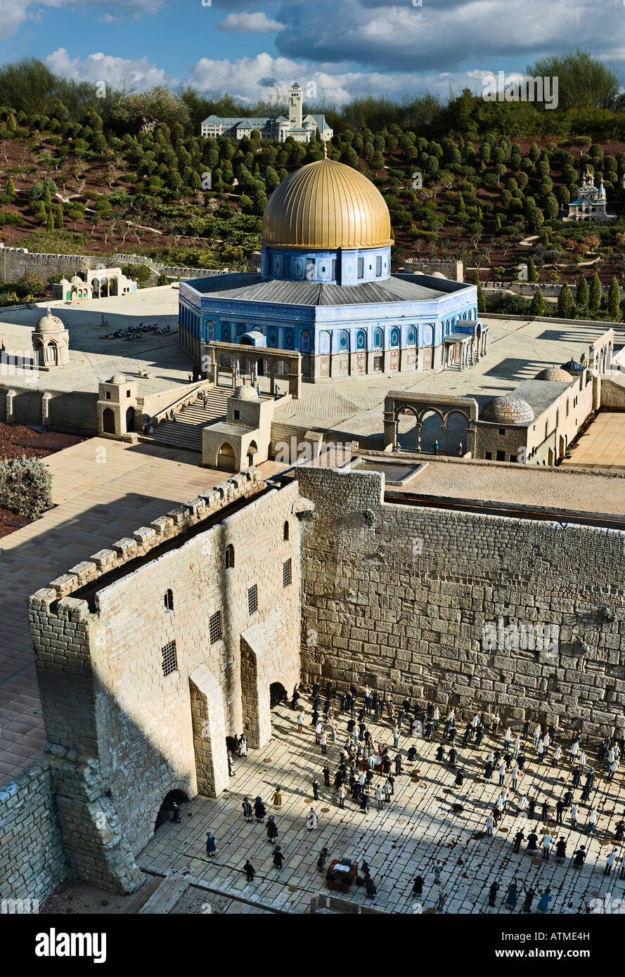 Monte del Tempio, Gerusalemme, Israele Foto Stock