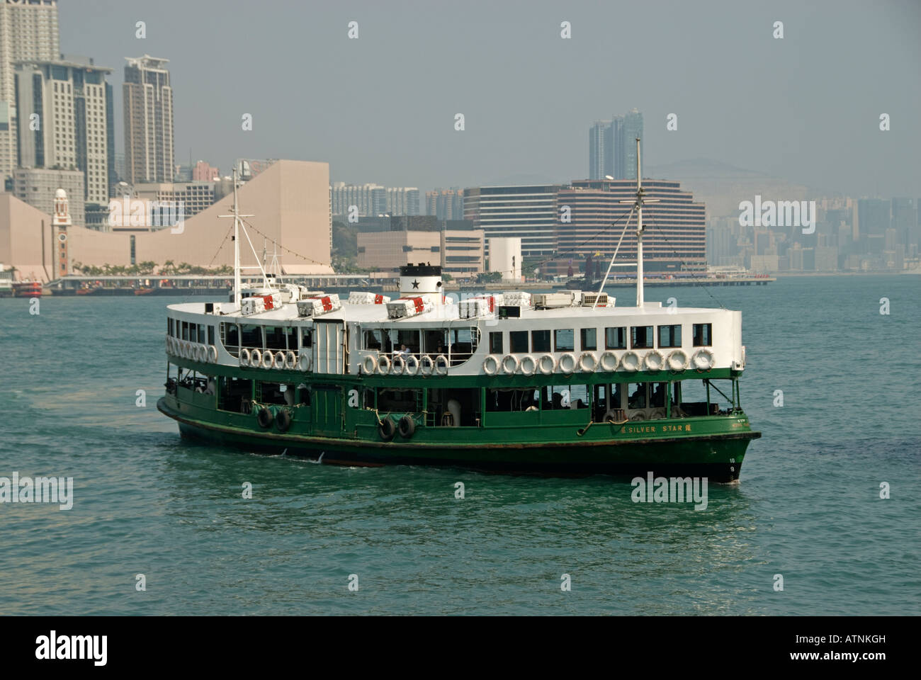 Lo Star Ferry, Hong Kong, Cina Foto Stock
