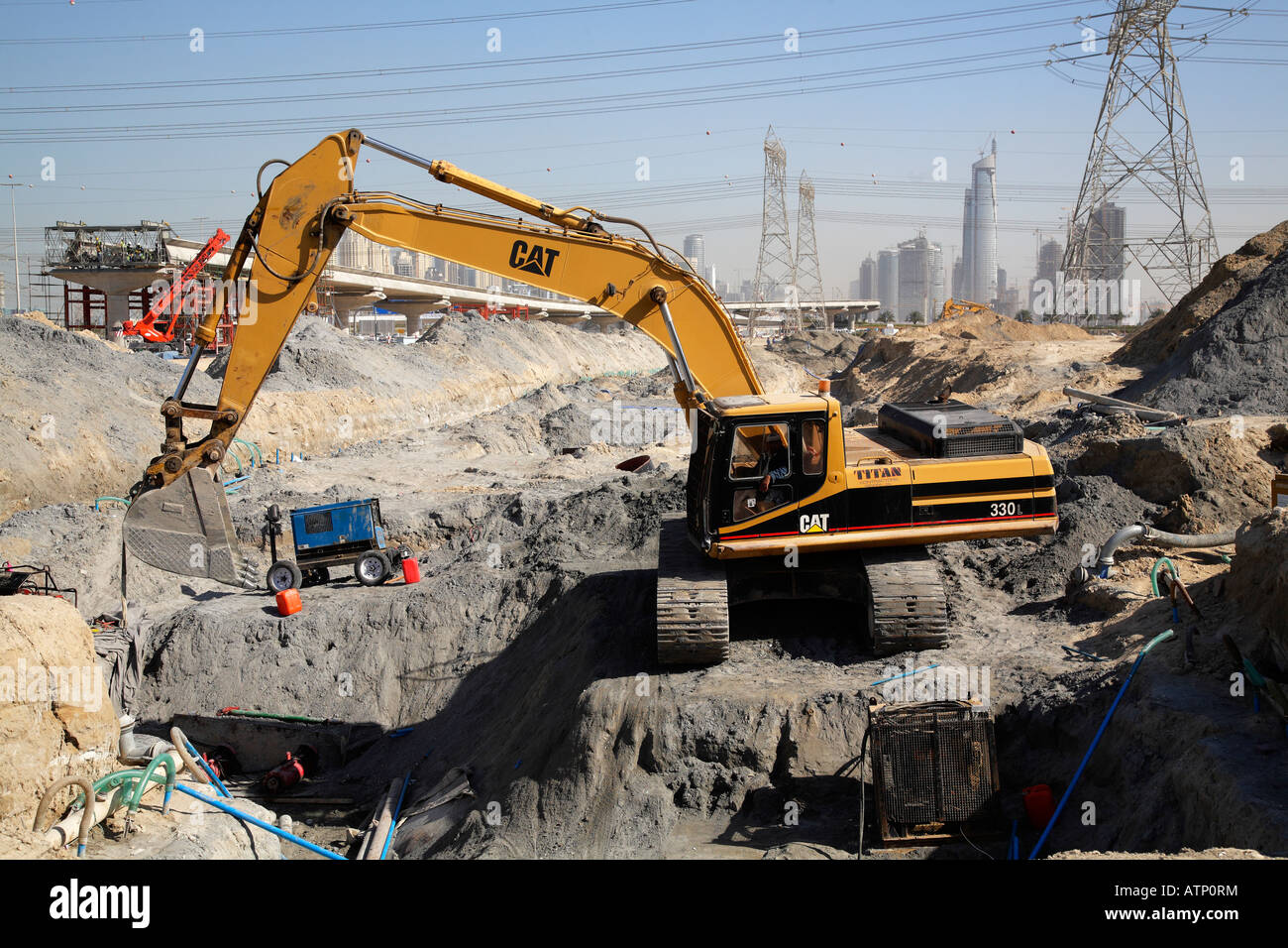 Impressionante costruzione a Dubai 4 Foto Stock