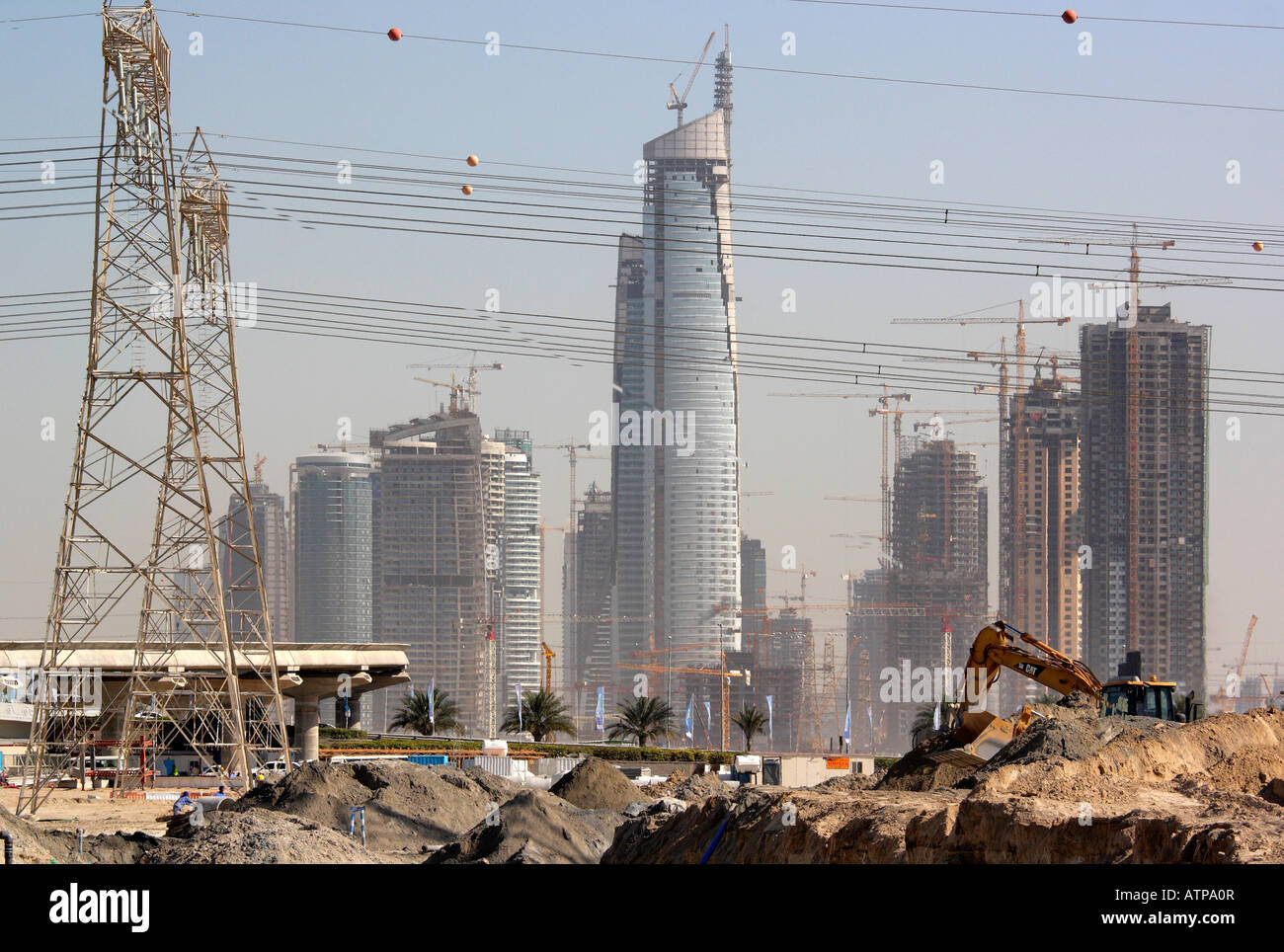 Impressionante costruzione a Dubai 1 Foto Stock