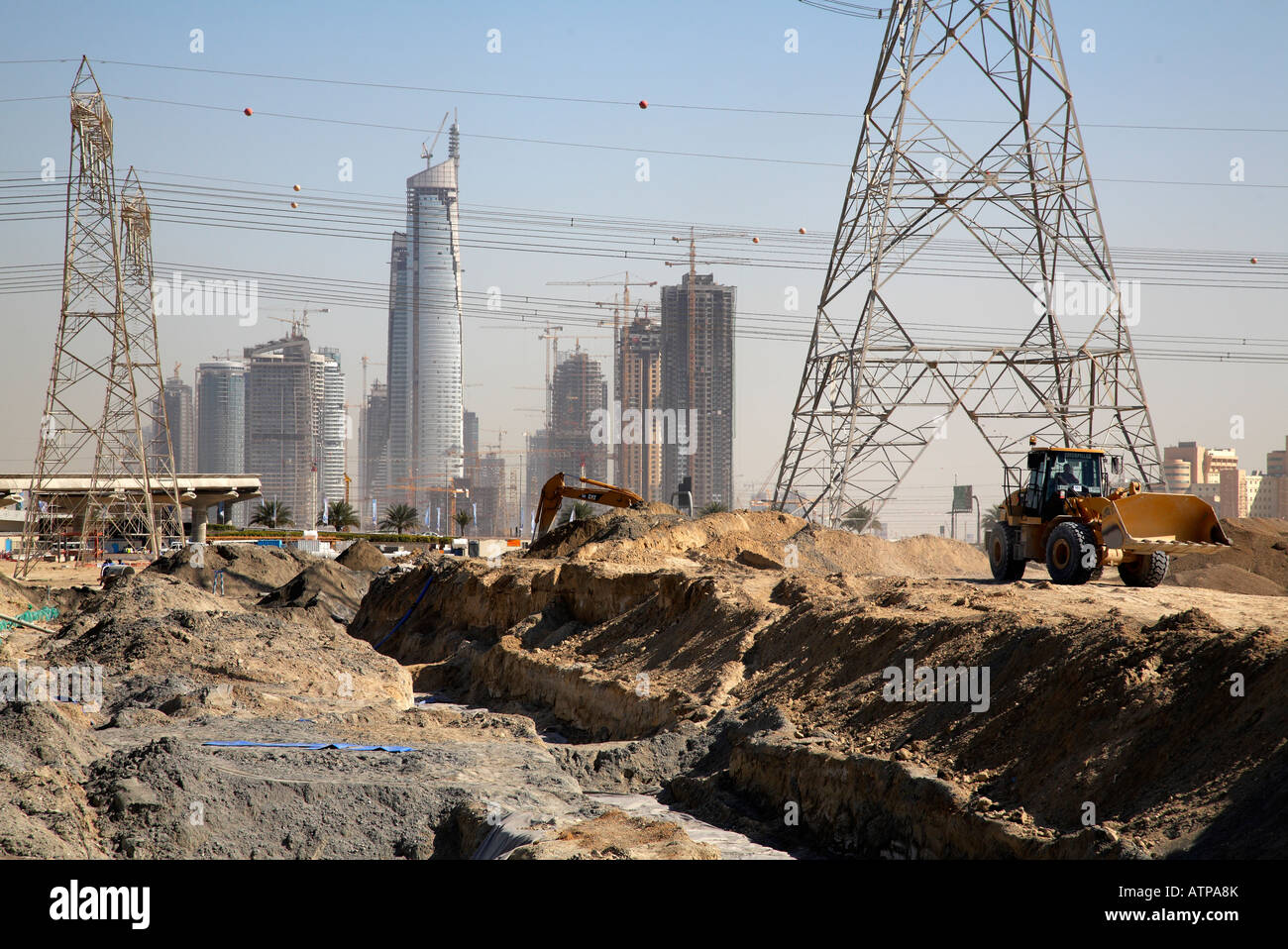 Impressionante costruzione a Dubai 5 Foto Stock