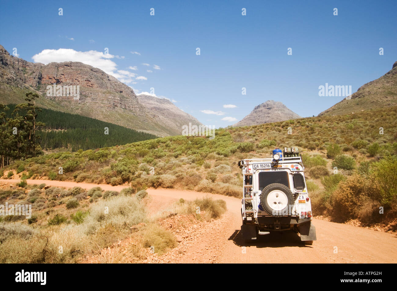 La Cederberg Wilderness Area nella Western Cape del Sud Africa Foto Stock