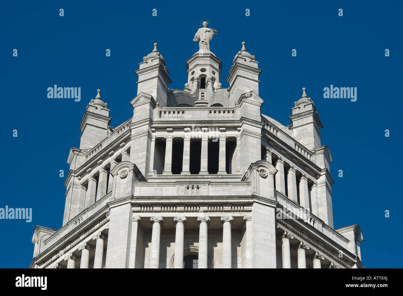 Dettaglio del Victoria and Albert Museum di Londra, Regno Unito Foto Stock