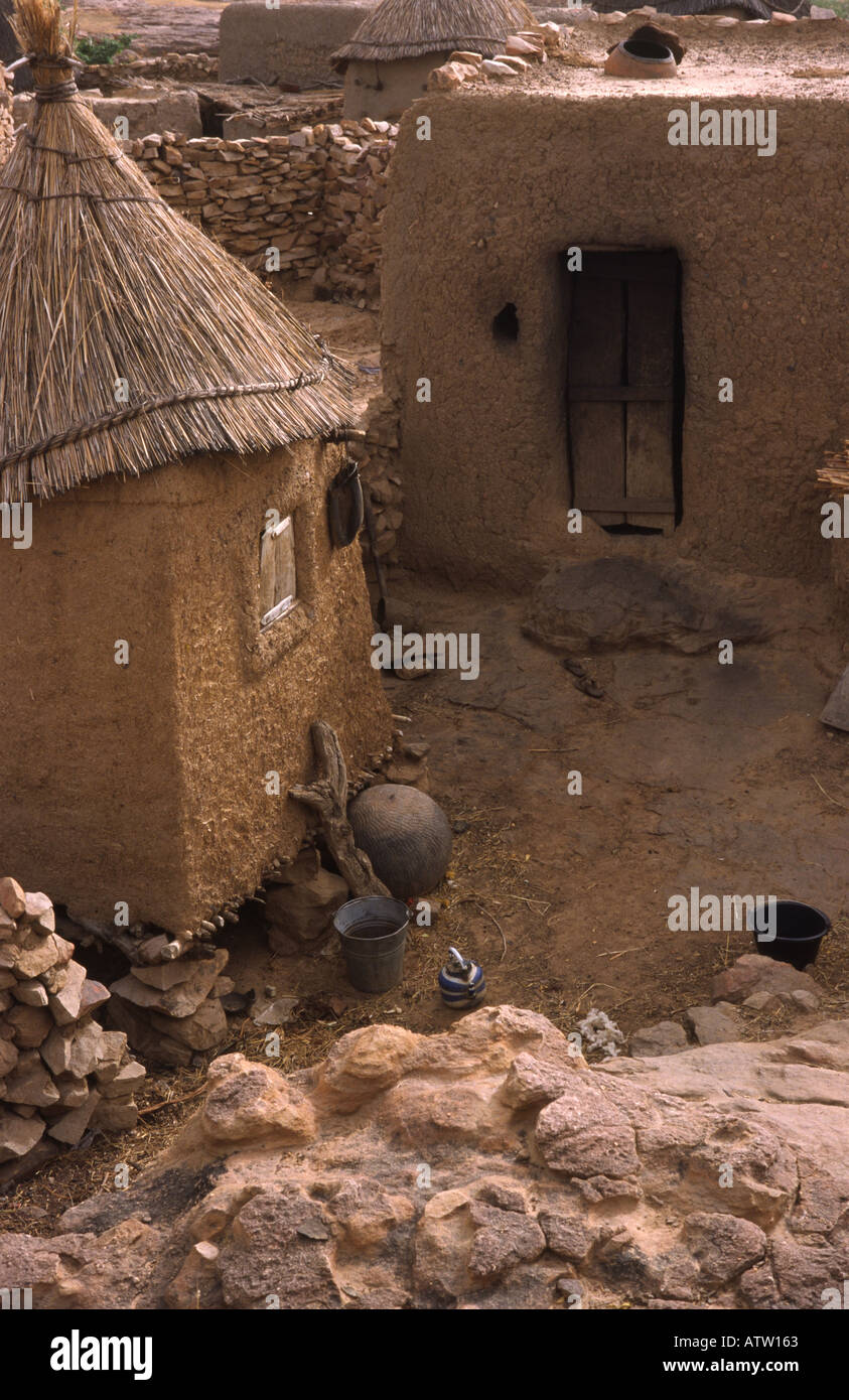 Paese Dogon del Mali in Africa occidentale Foto Stock