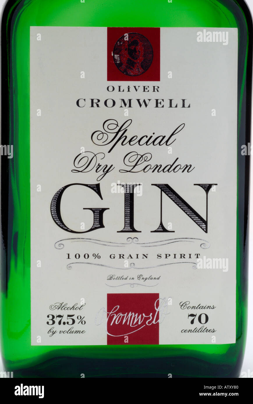 Oliver Cromwell speciale London dry gin Foto Stock