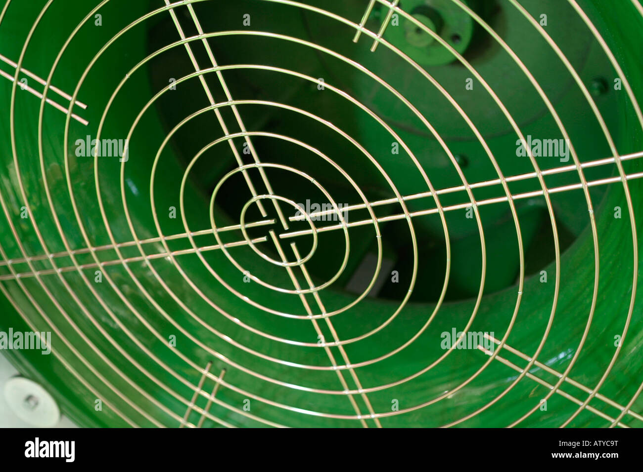 Aspirazione aria di grande ventilatore centrifugo Foto Stock