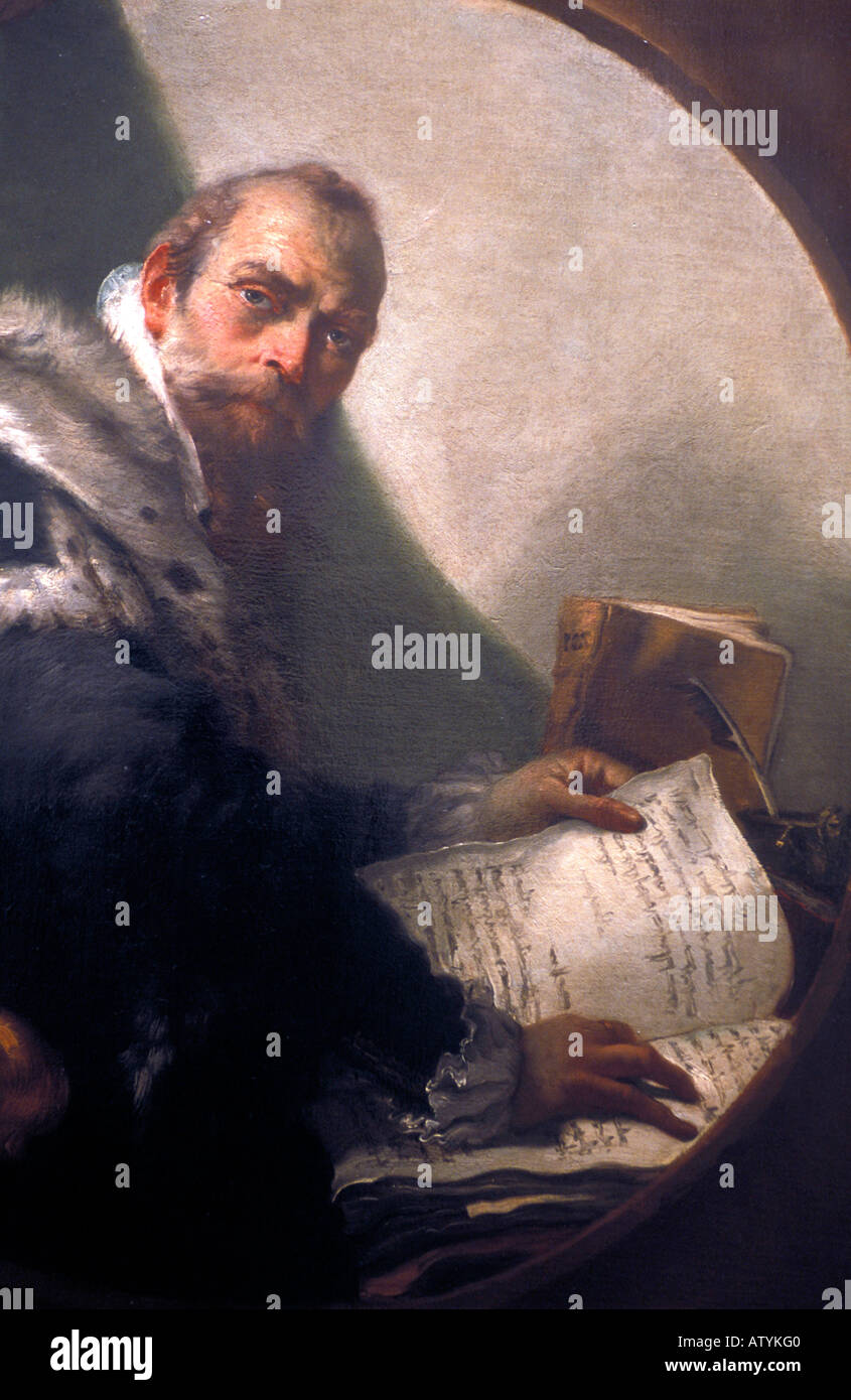 Tiepolo opera d'Arte Accademia de Concordi Rovigo Veneto Italia Foto Stock