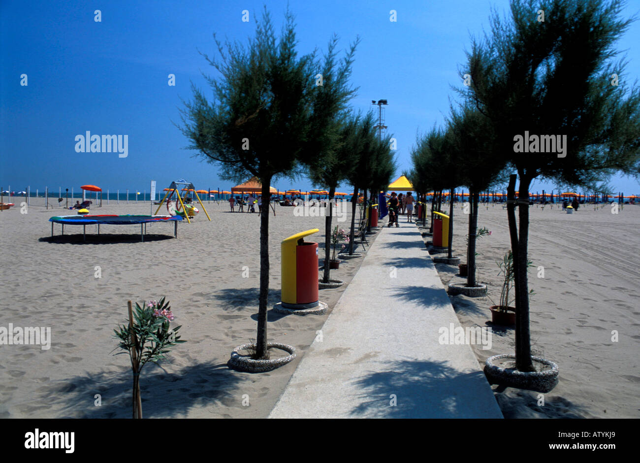 Spiaggia di Rosolina Mare Veneto Italia Foto stock - Alamy