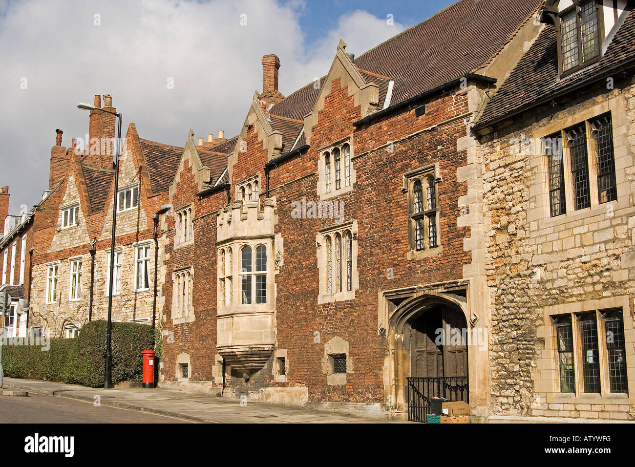 Coristi House, 10 Minster cantiere, la Cattedrale di Lincoln Foto Stock