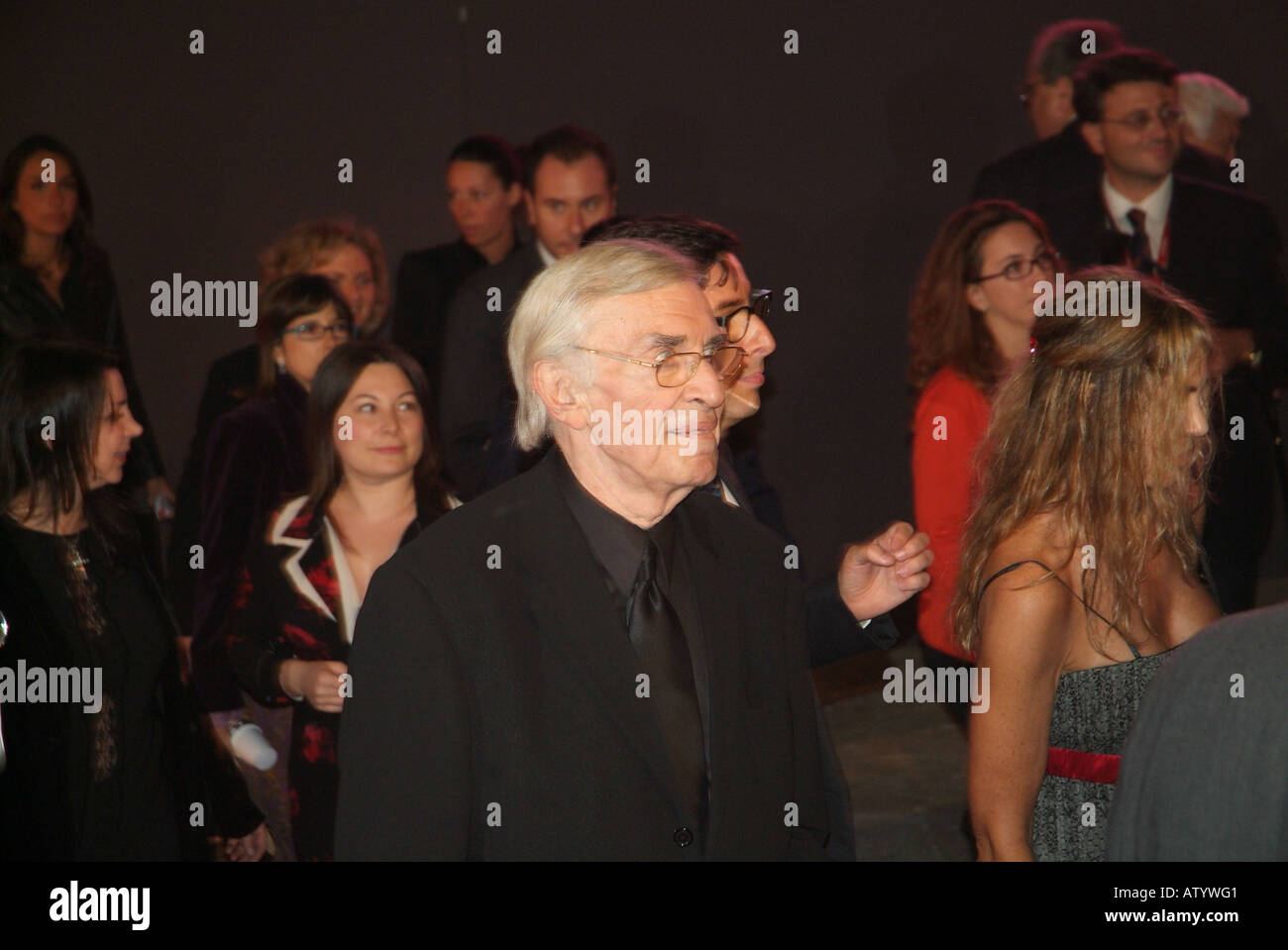 Tappeto rosso Martin Landau Roma Intenational Film Festival Roma Lazio Italia Foto Stock
