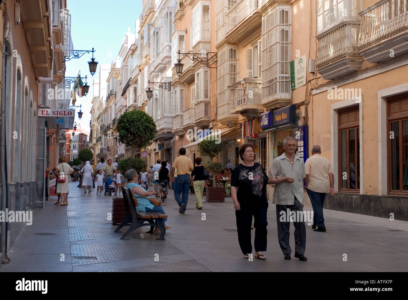 Cadice Spagna Foto Stock