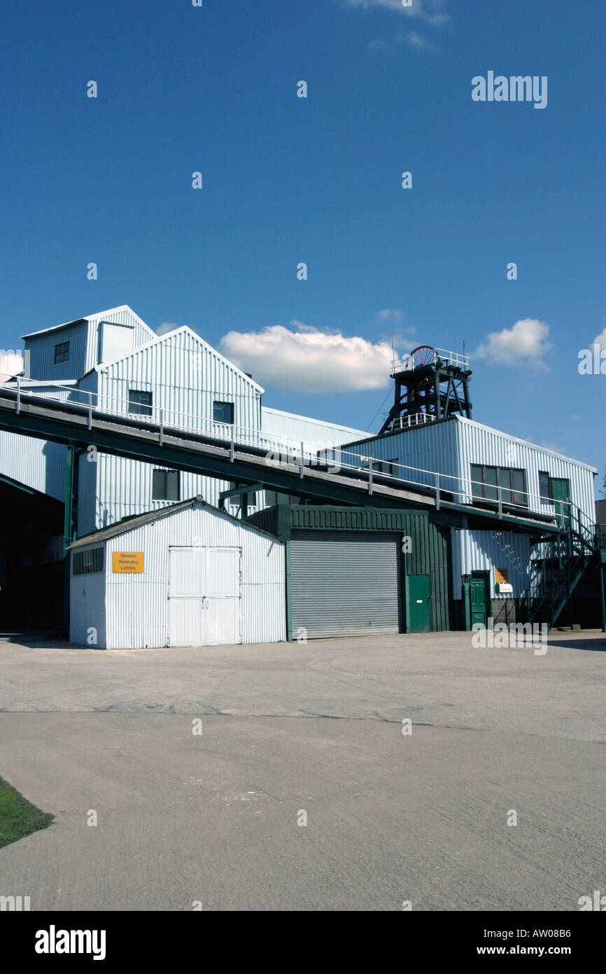 Vista generale del National Coal Mining Museum per Inghilterra Wakefield West Yorkshire Foto Stock