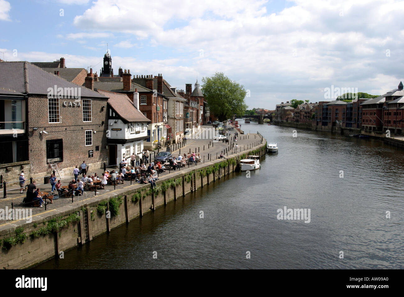 Re s i bracci public house on King s Staithe York Foto Stock