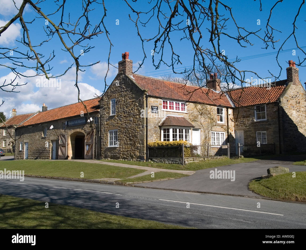 Rydale Folk Museum di vita rurale a Hutton Le Hole Rydale North Yorkshire England Regno Unito Foto Stock