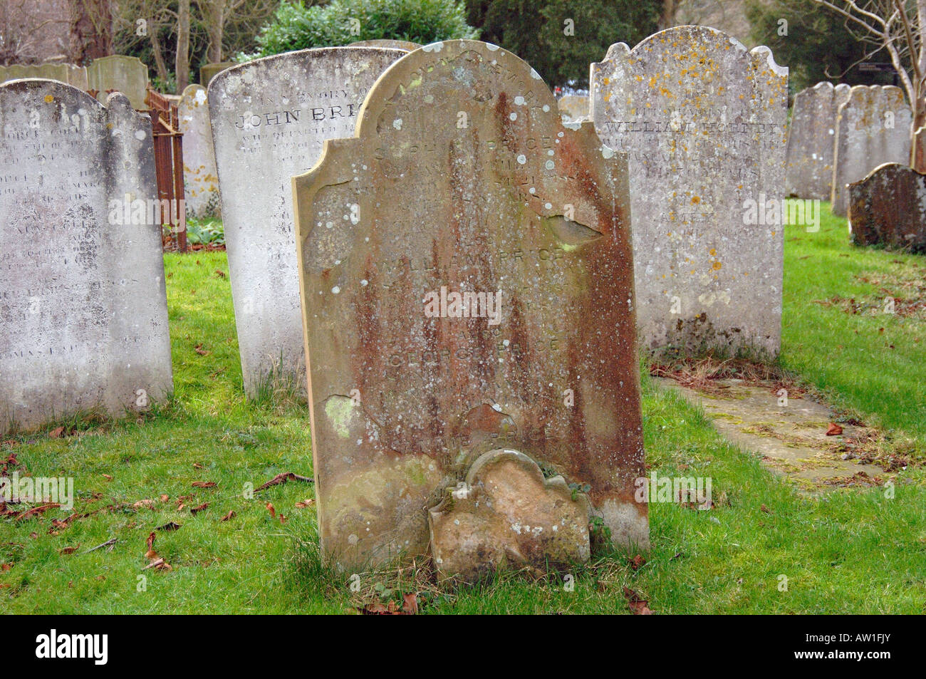 Grave Foto Stock
