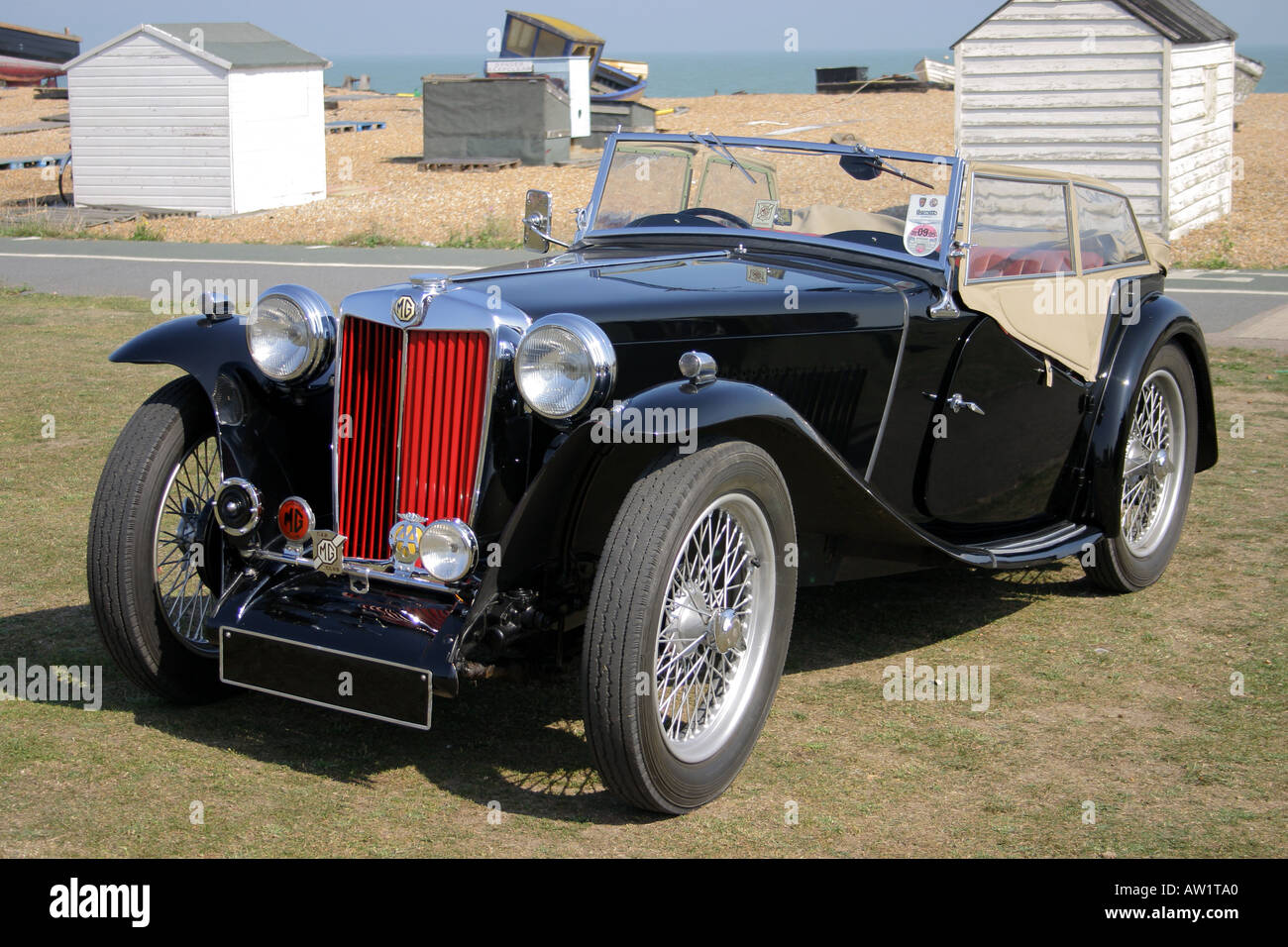 Vintage MG Foto Stock