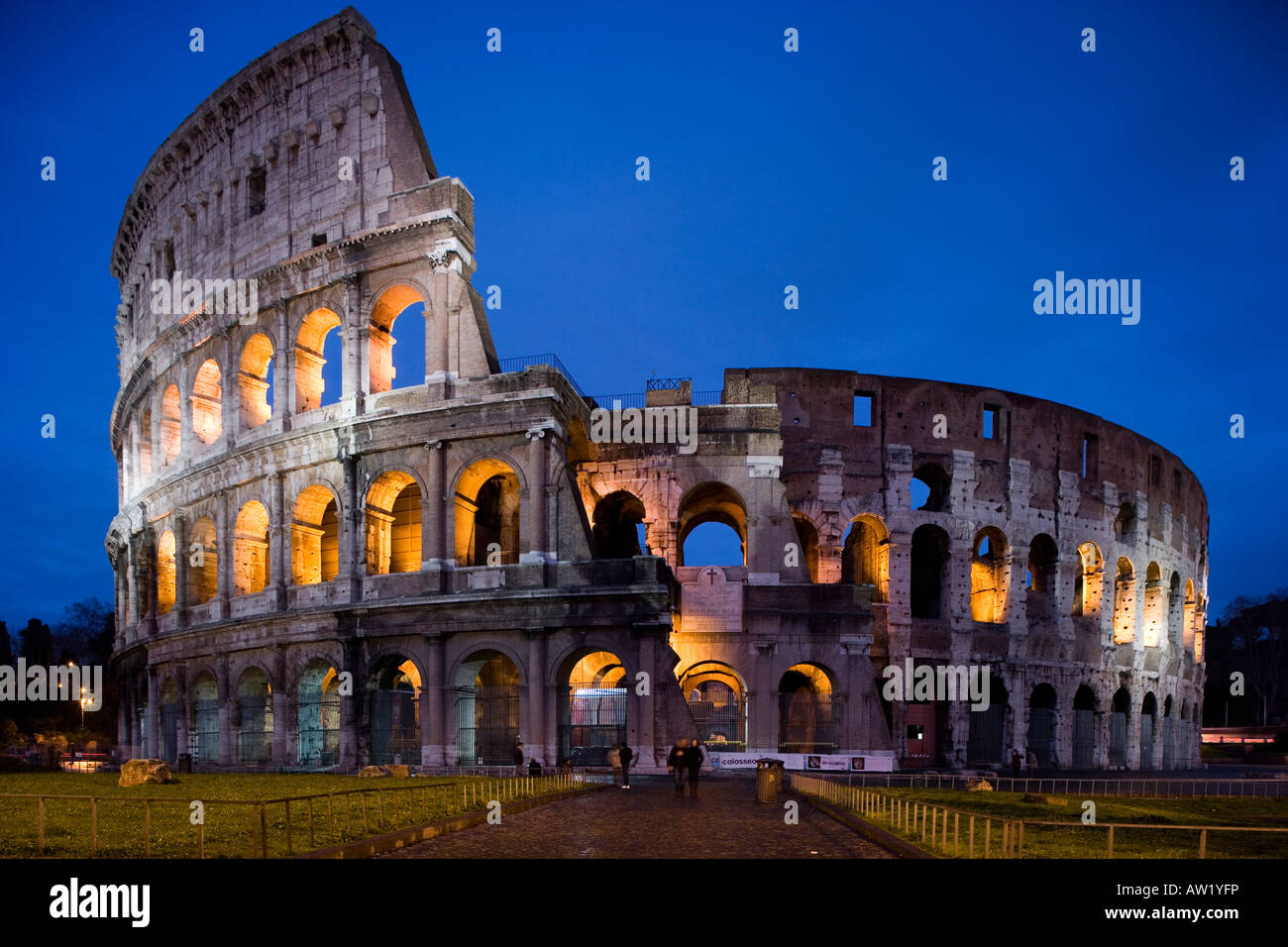 Colosseo. Roma. Italia Foto Stock