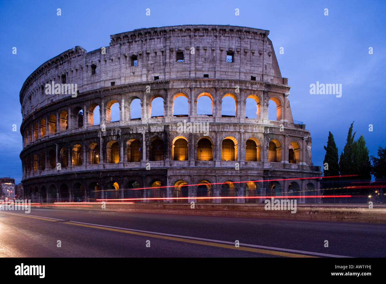 Colosseo. Roma. Italia Foto Stock