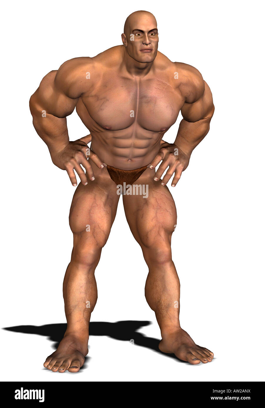 bodybuilder Foto Stock