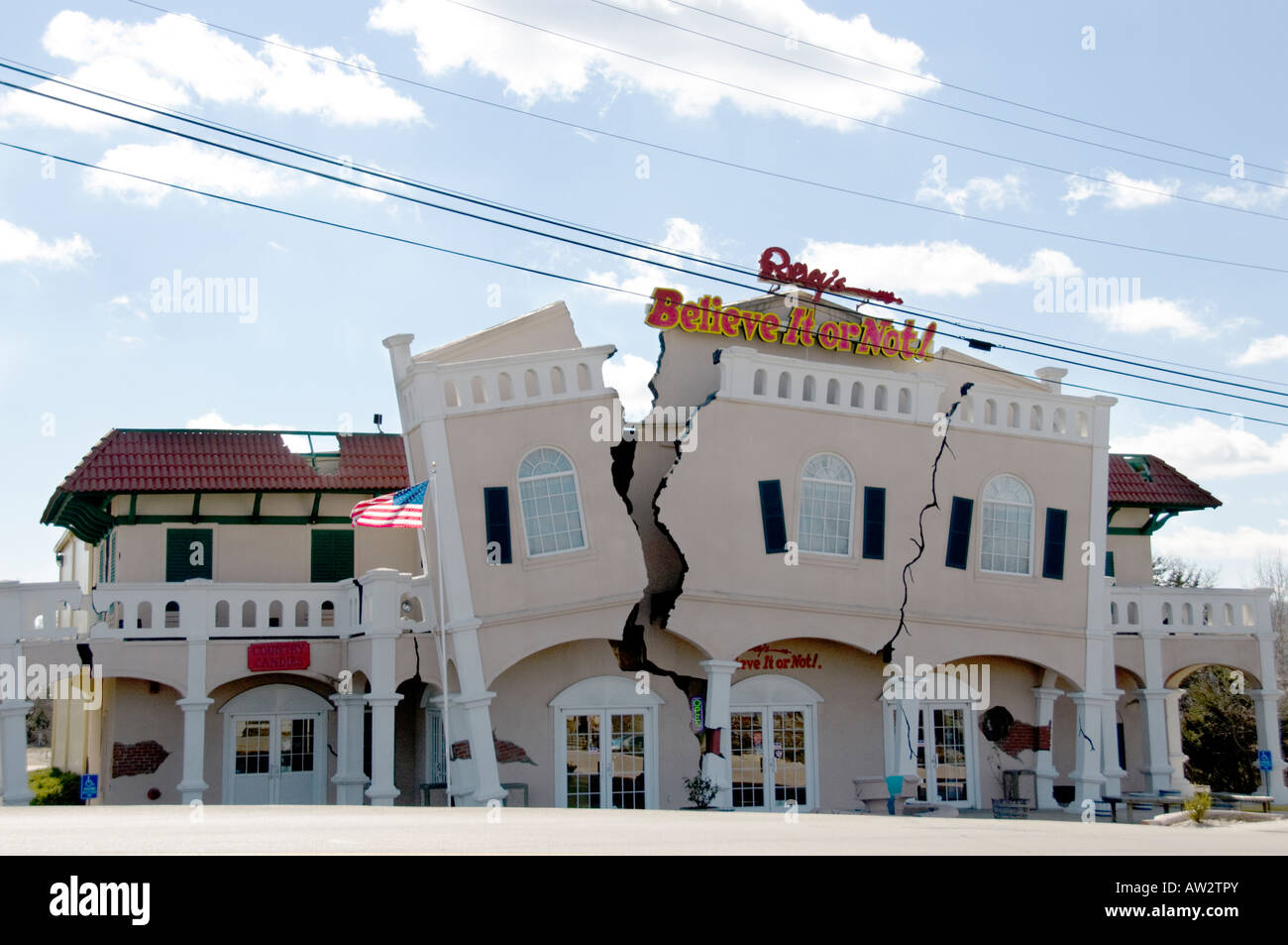 Ripley's Believe IT or Not Museum situato a Branson, Missouri, USA. Foto Stock