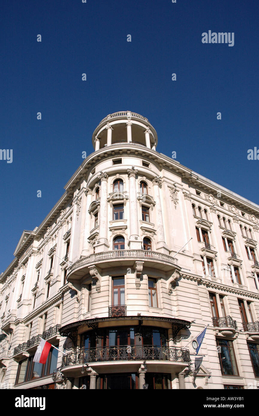 Le Royal Meridien Bristol Hotel a Varsavia, Polonia Foto Stock