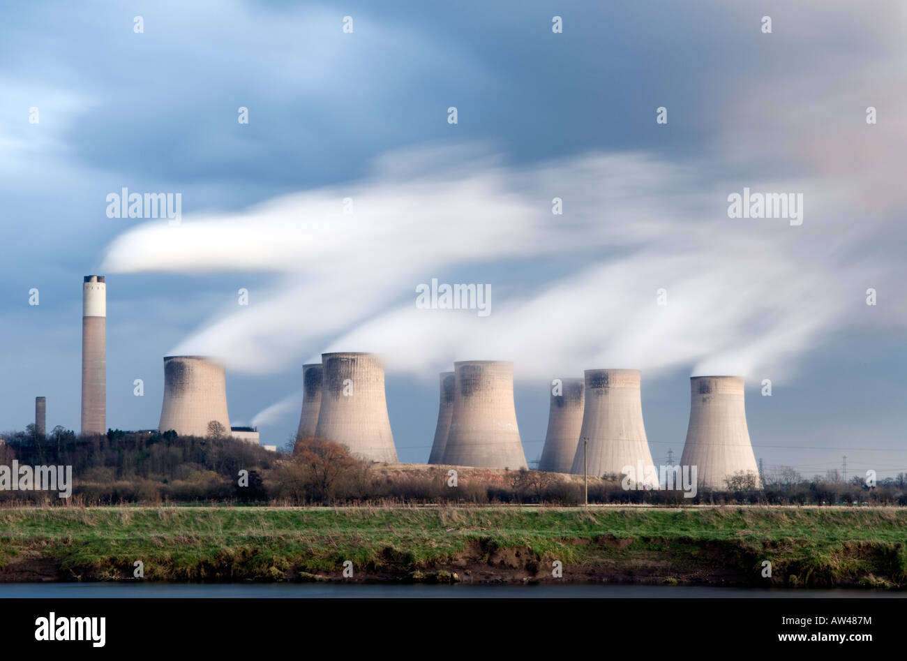 "Ratcliffe sull' Soar Power Station nel Nottinghamshire in "Gran Bretagna" Foto Stock