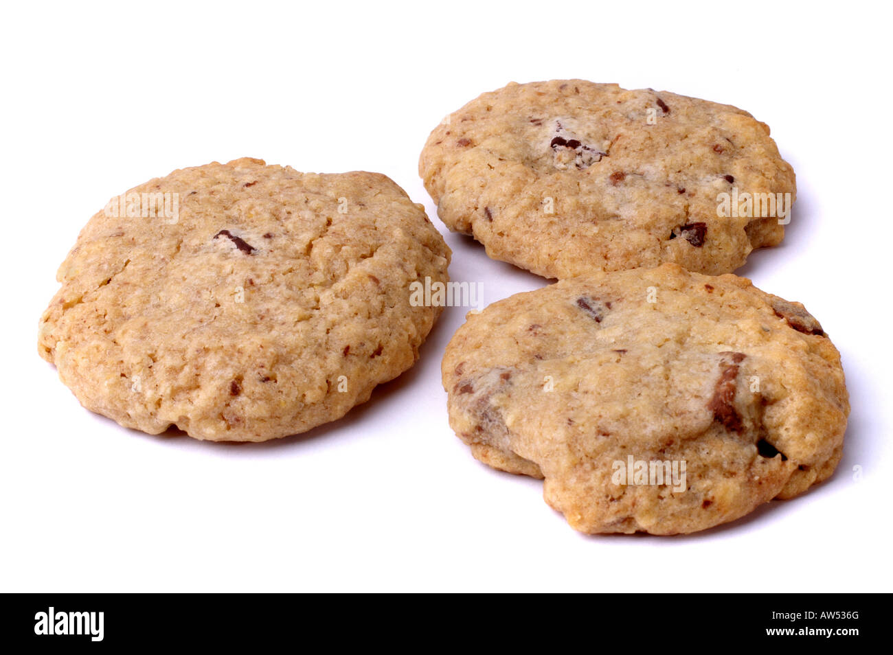 Close up di biscotti al cioccolato Foto Stock