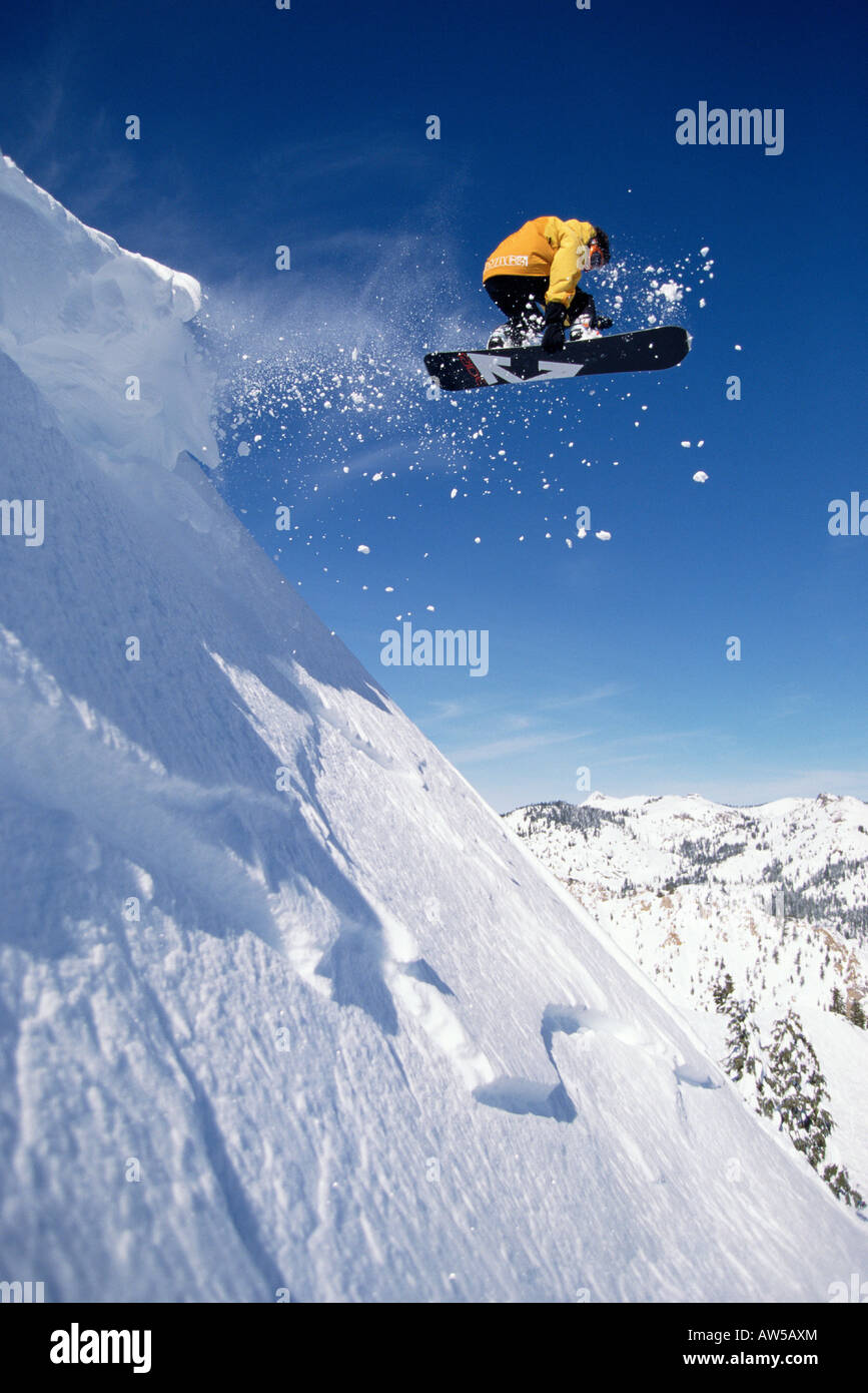 Squaw Valley Lake Tahoe Foto Stock