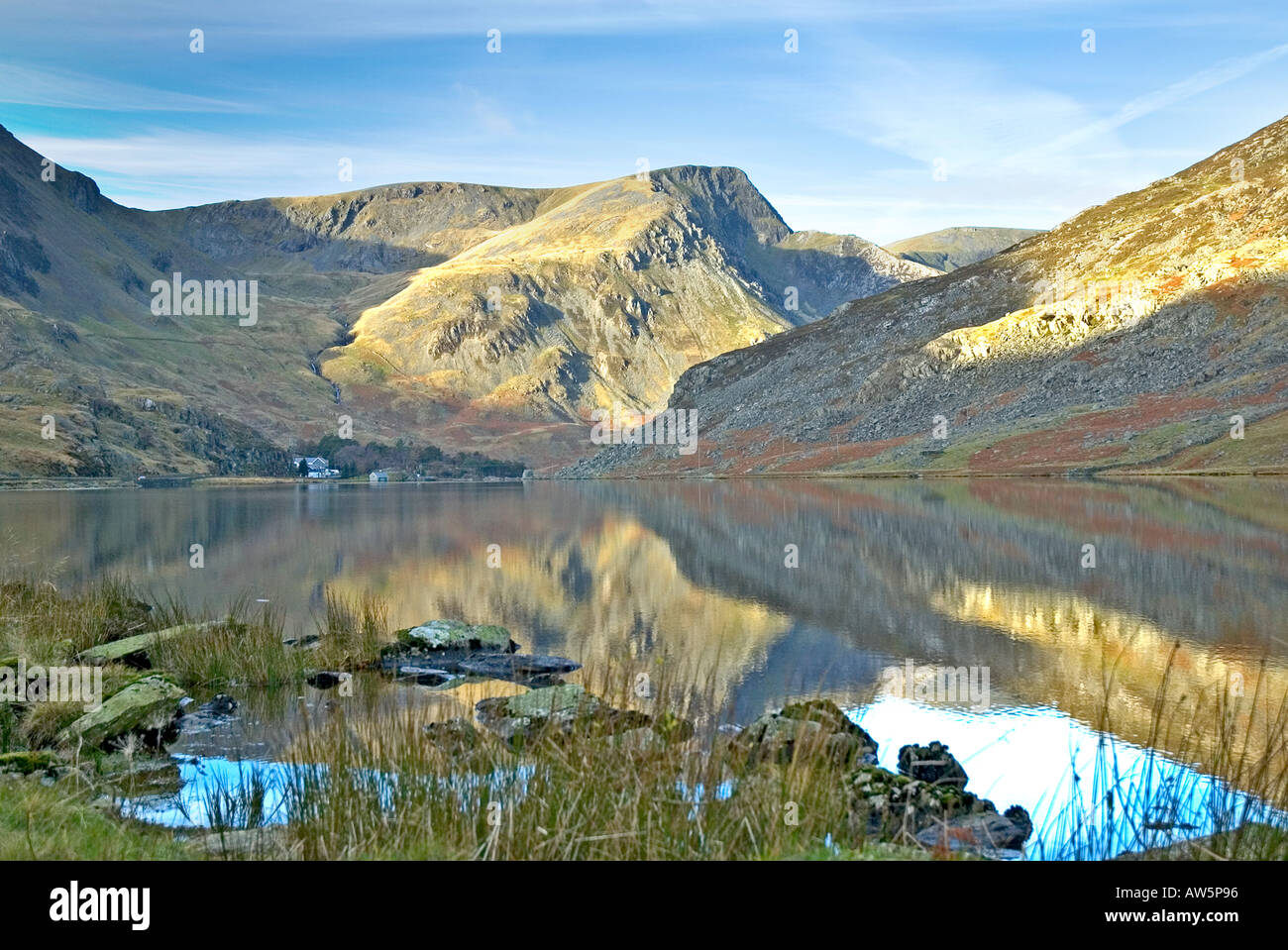 Llyn Ogwen,Snowdonia,north Wales UK Foto Stock