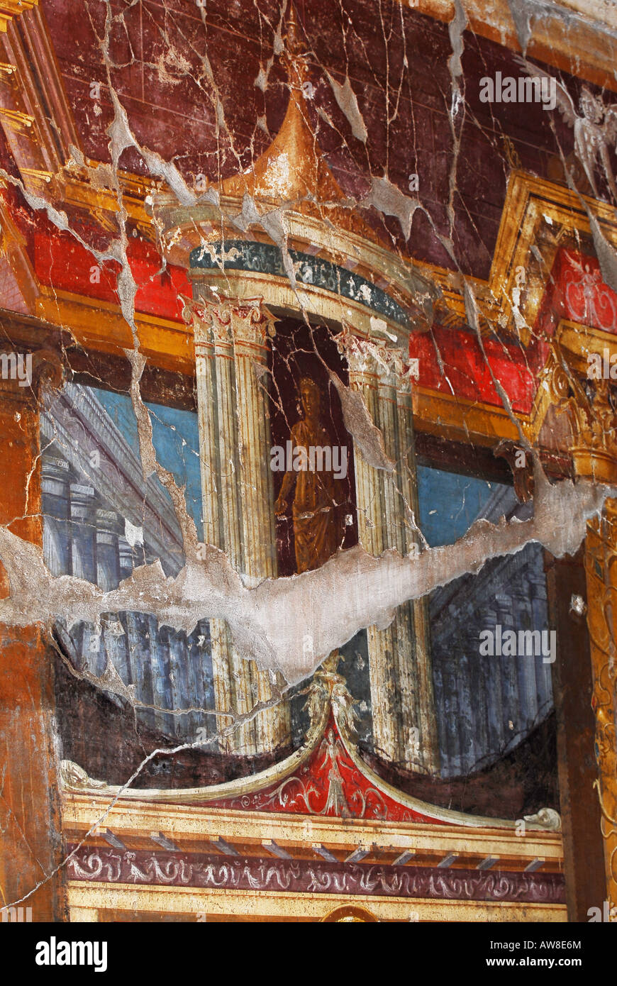 Villa di Poppea Oplontis Torre Annunziata - Campania Italia Meridionale Foto Stock