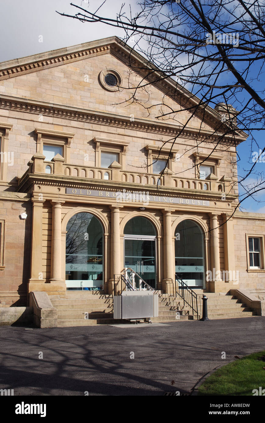 BBC Broadcasting House Leeds Foto Stock