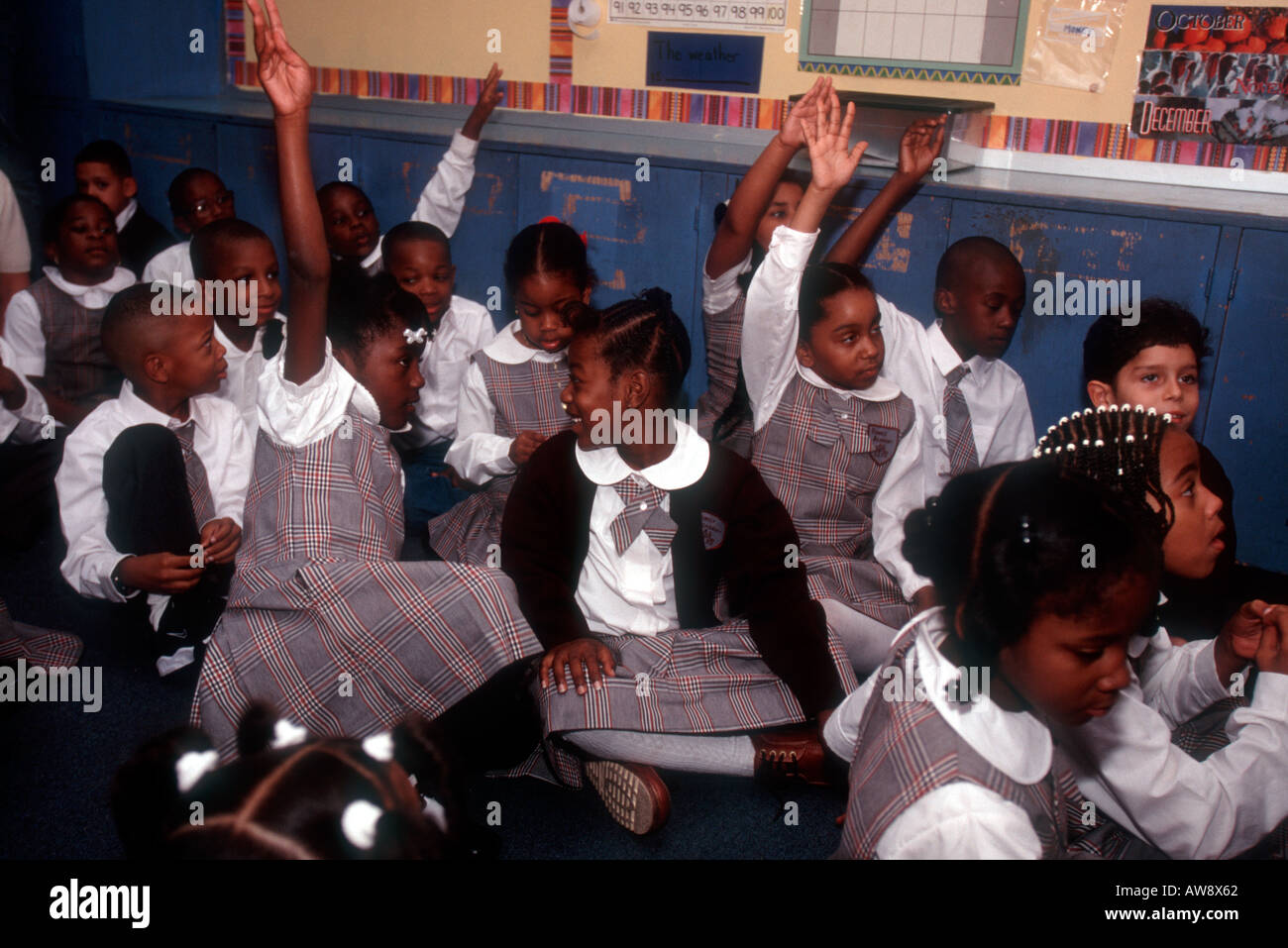 Accademia di famiglia in Harlem in NYC. Foto Stock