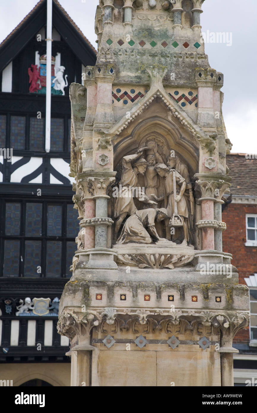 Villaggio di Saffron Walden, Essex, Inghilterra meridionale, Luglio 2007 waldon Foto Stock