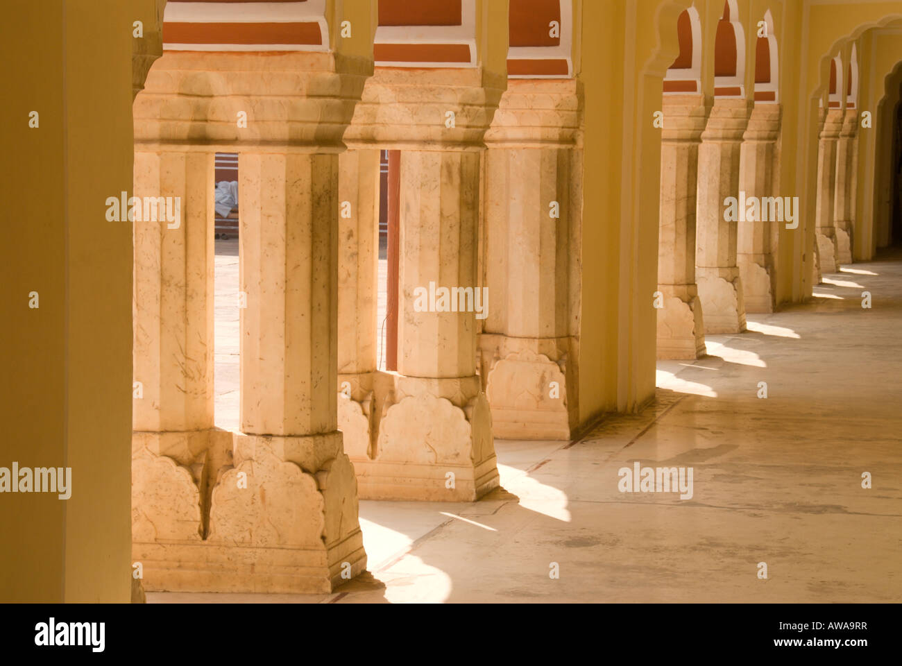 La città di Jaipur Palace Foto Stock