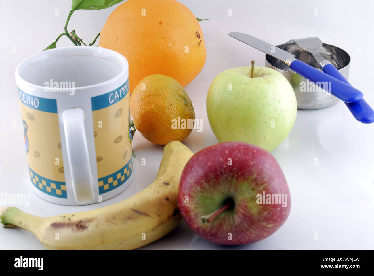 colazione di frutta Foto Stock