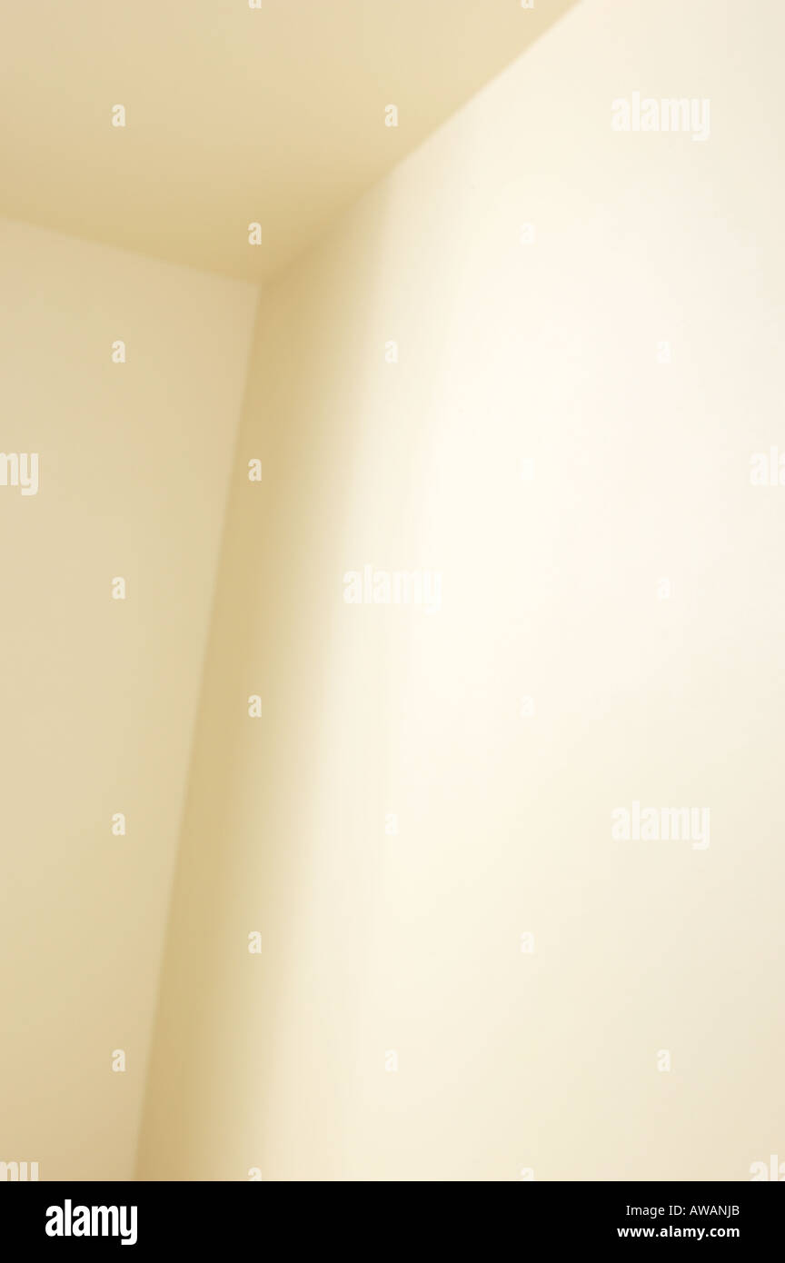 Angolo superiore di una stanza Foto Stock