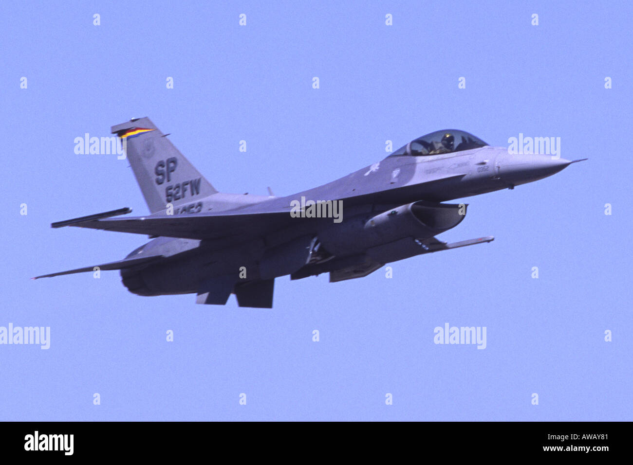 Lockheed F-16CJ Fighting Falcon jet da combattimento Foto Stock