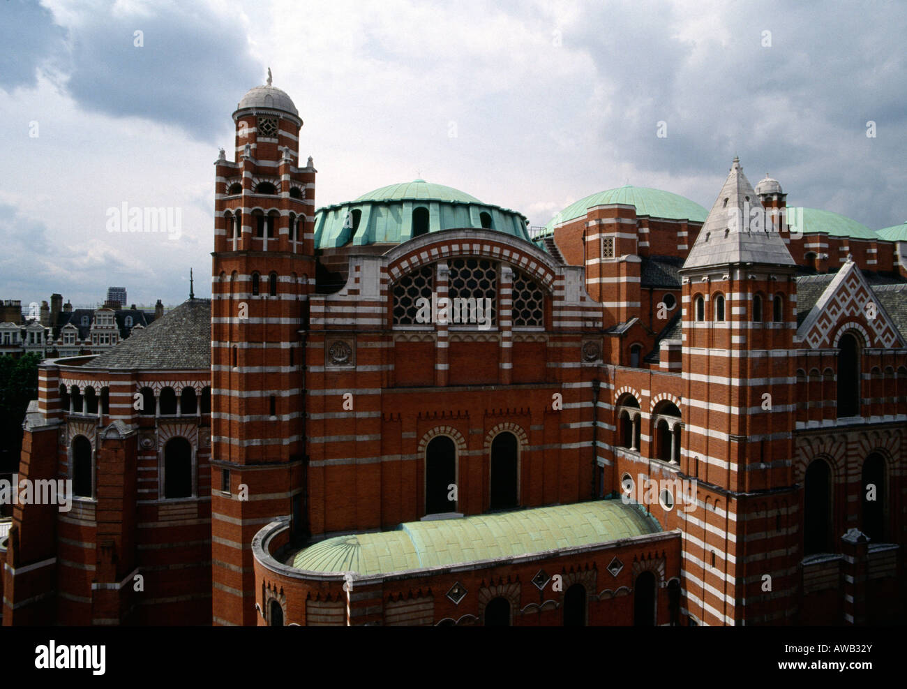 Cattedrale di Westminster, Londra (1895-1903). Architetto: Sir John Francis Bentley Foto Stock