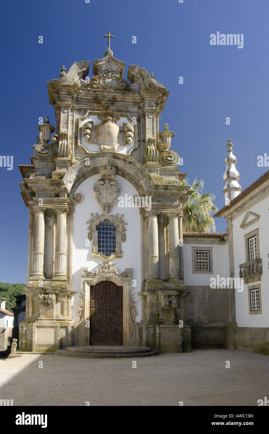 Tras-os-Montes, Vila Real cappella barocca, Palazzo Mateus, Solar de Mateus Foto Stock