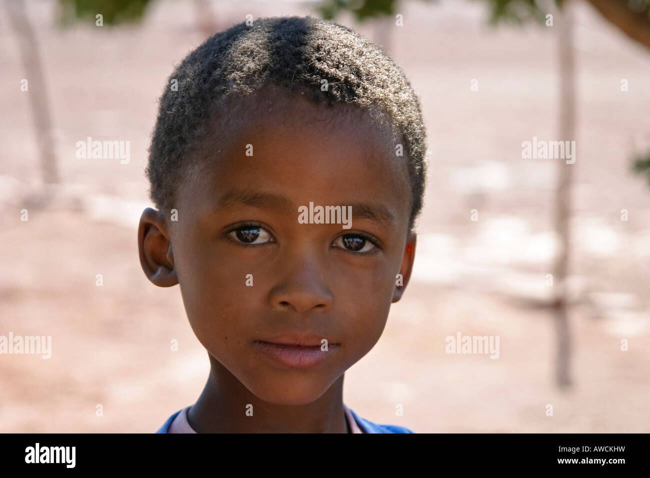 Bambino della Namibia, Sud della Namibia, Africa Foto Stock