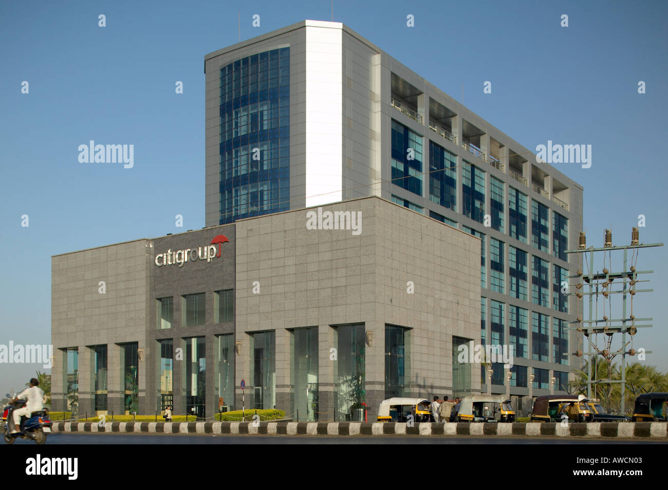 Citigroup Building, BKC, Bandra Kurla Complex , Bombay, Mumbai , Maharashtra , India Foto Stock