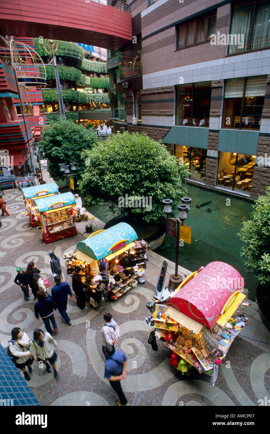 Giappone Fukuoka Canal City shopping Foto Stock
